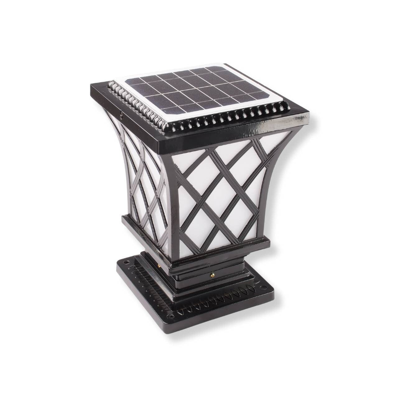 Solar Premium Pillar Light - Bronze or Black - 3 in 1