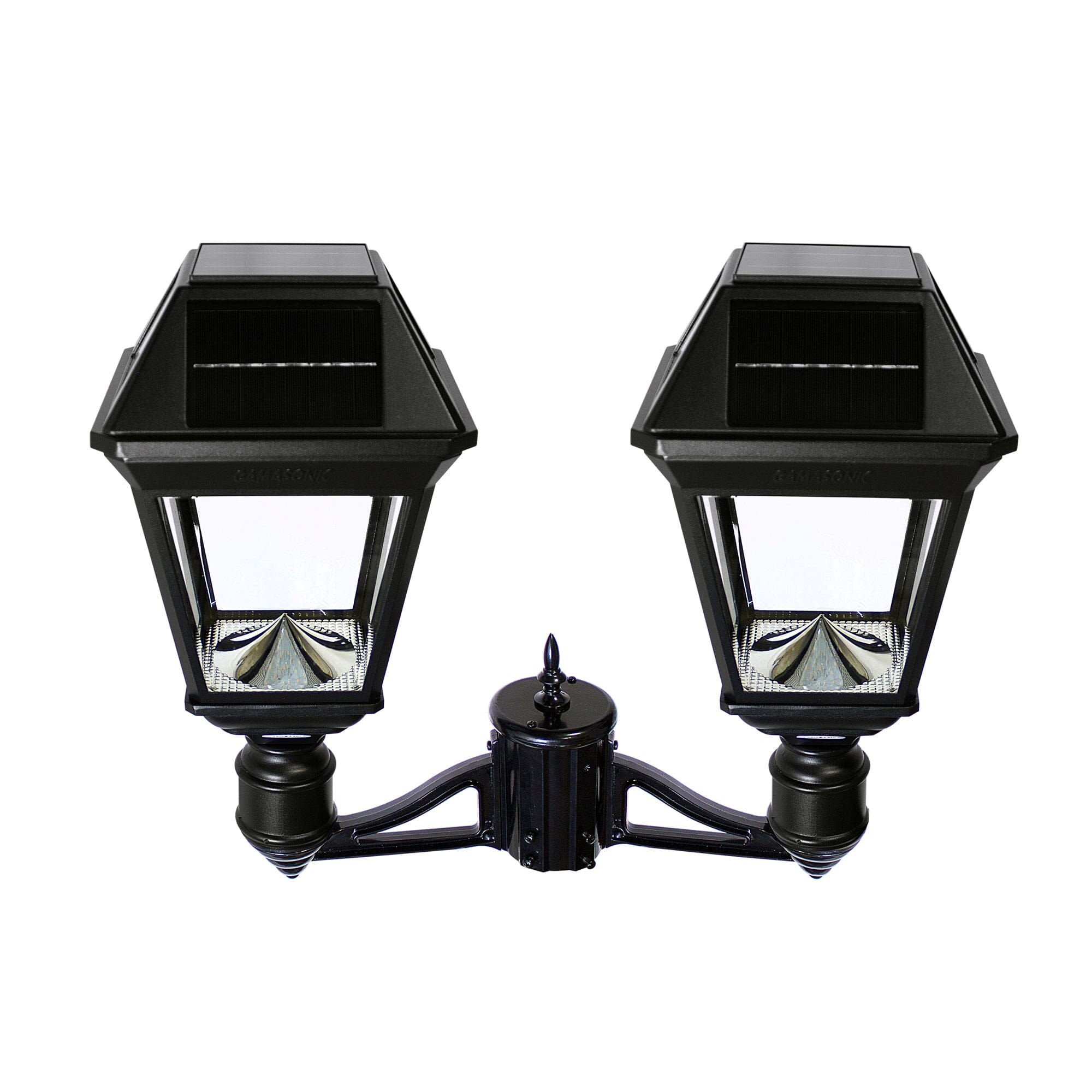 Solar Imperial III Double Pole Mount | Bright & Warm White