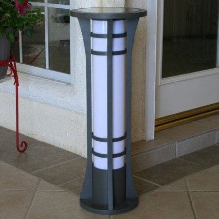 Outdoor Solar Store | Column Solar Bollard Light