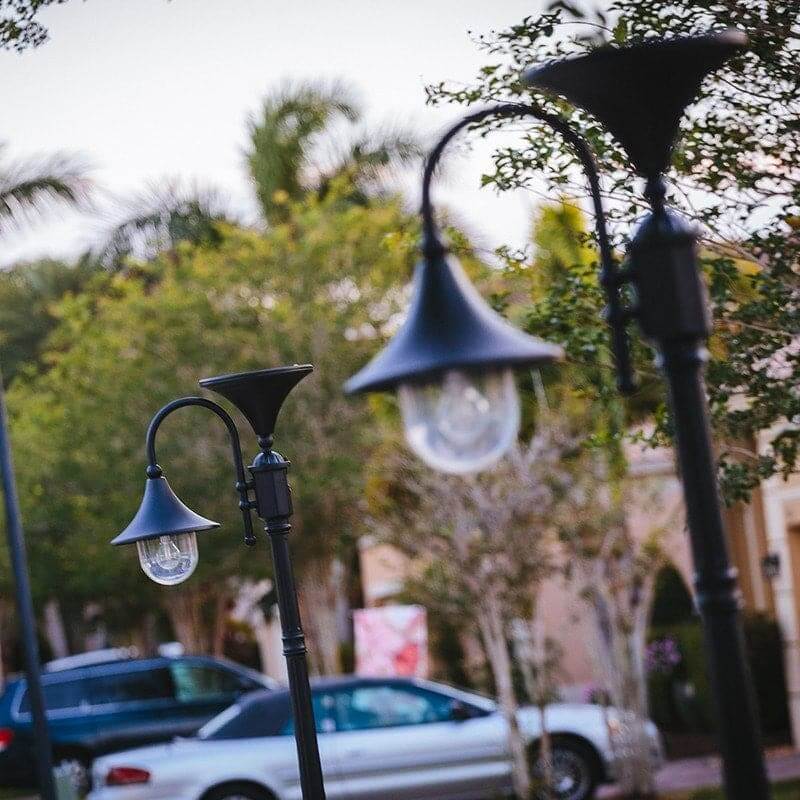 Outdoor Solar Store | Black Everest Solar Lamp Post