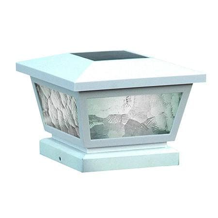 Outdoor Solar Store | Fairmont Solar Cap Light - White