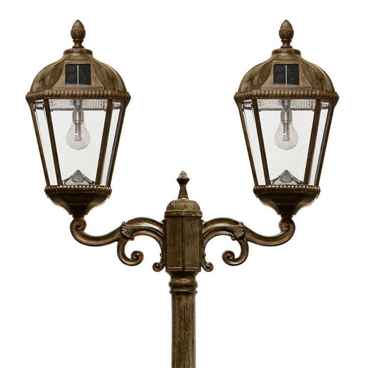 Outdoor Solar Store | Royal Solar Lamp Post - Double