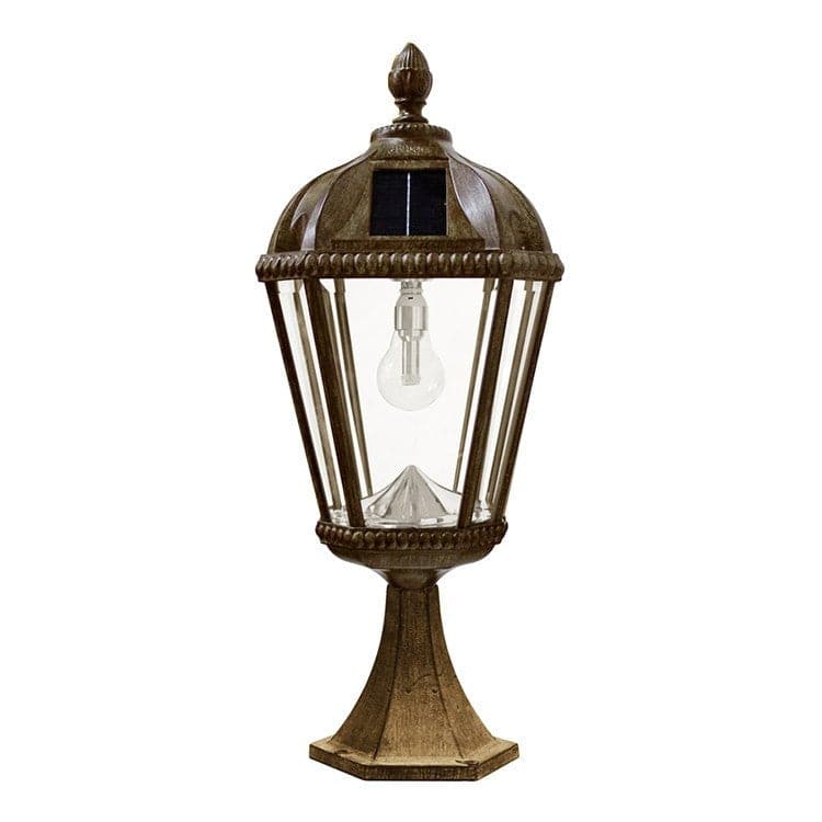 Outdoor Solar Store | Royal Solar Flat Mount Patio Lamp