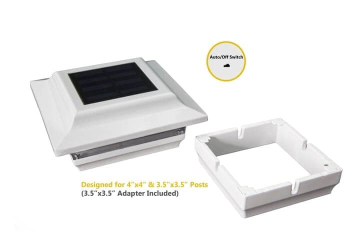 Colonial Solar Cap Light