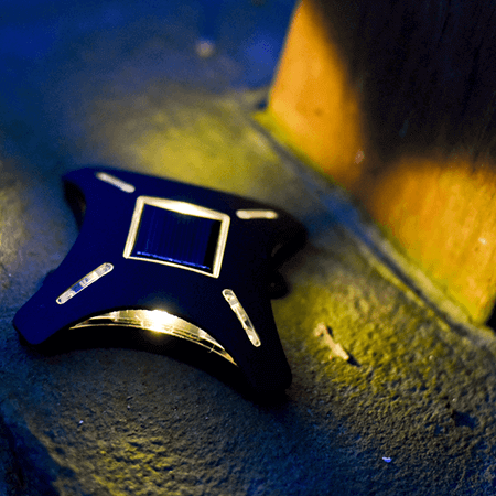 Outdoor Solar Store | Solar Ninja Star Step Lights