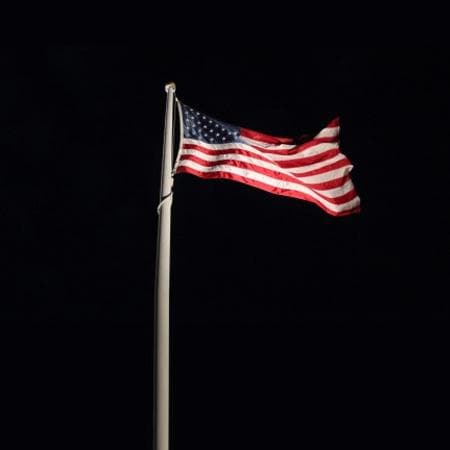 Outdoor Solar Store | Dual Commercial Solar Flag Light