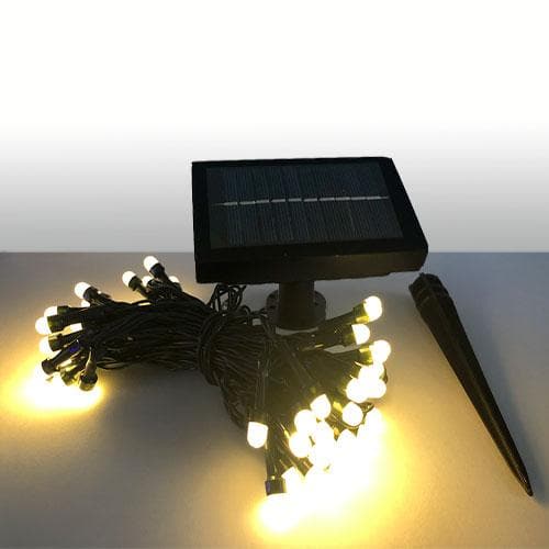 Outdoor Solar Store | Warm White LEDs Solar Christmas Light String