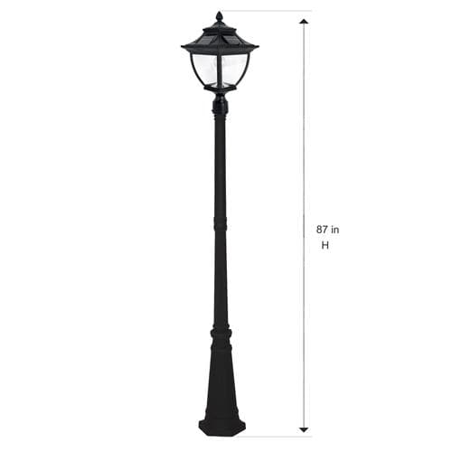 Outdoor Solar Store | Pagoda Solar Lamp Post Light
