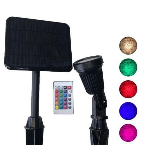 Outdoor Solar Store | Color Changing Solar Spot Light