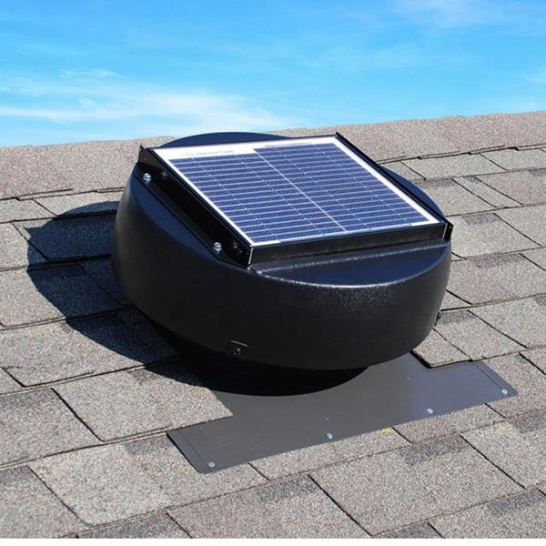 solar attic fan