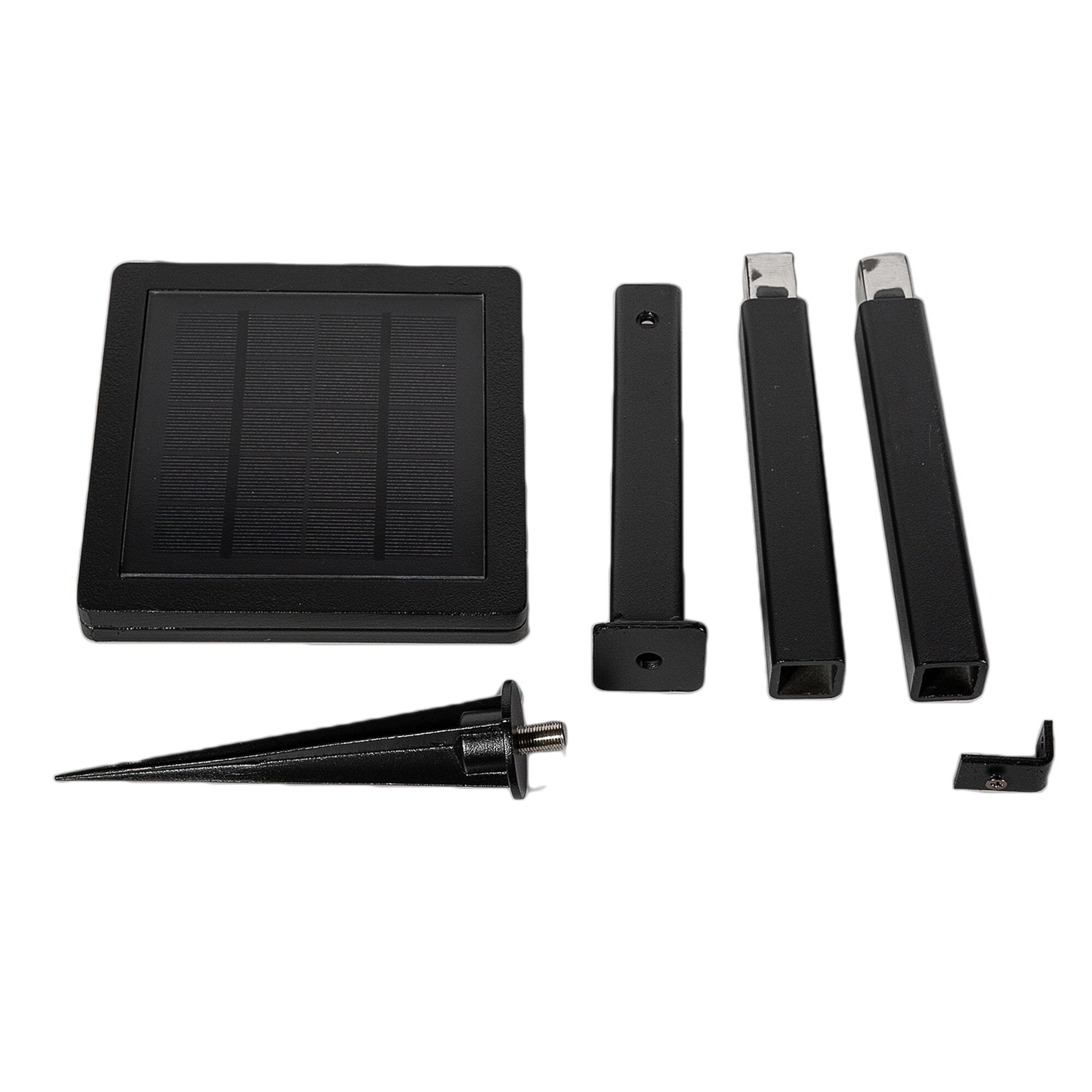 Contemporary Solar Pathway Light | Black or Bronze | Bright & Warm White Switch