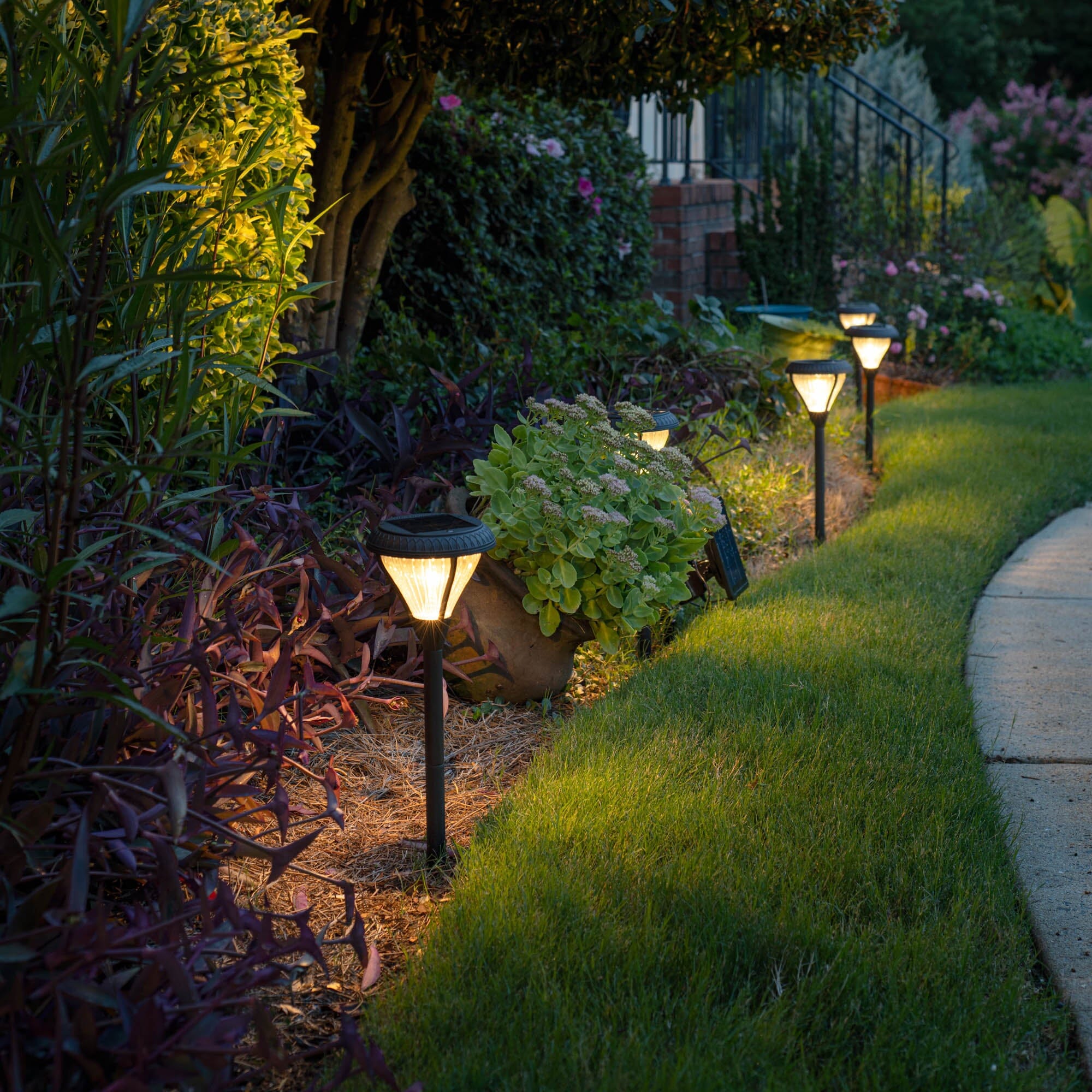 Classic Solar Pathway Light | 2 Pack | Choose Bright or Warm White