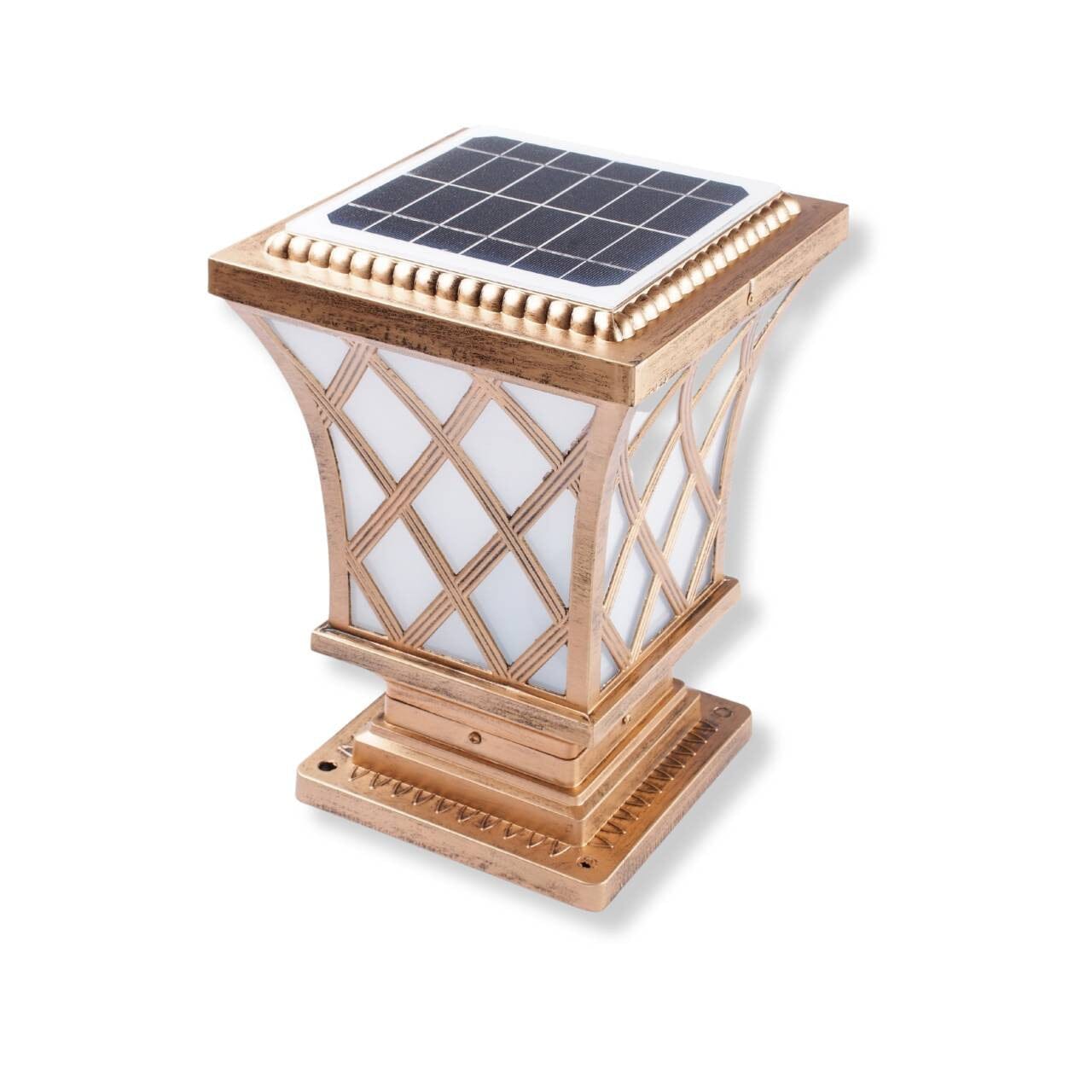 Solar Premium Pillar Light - Bronze or Black - 3 in 1