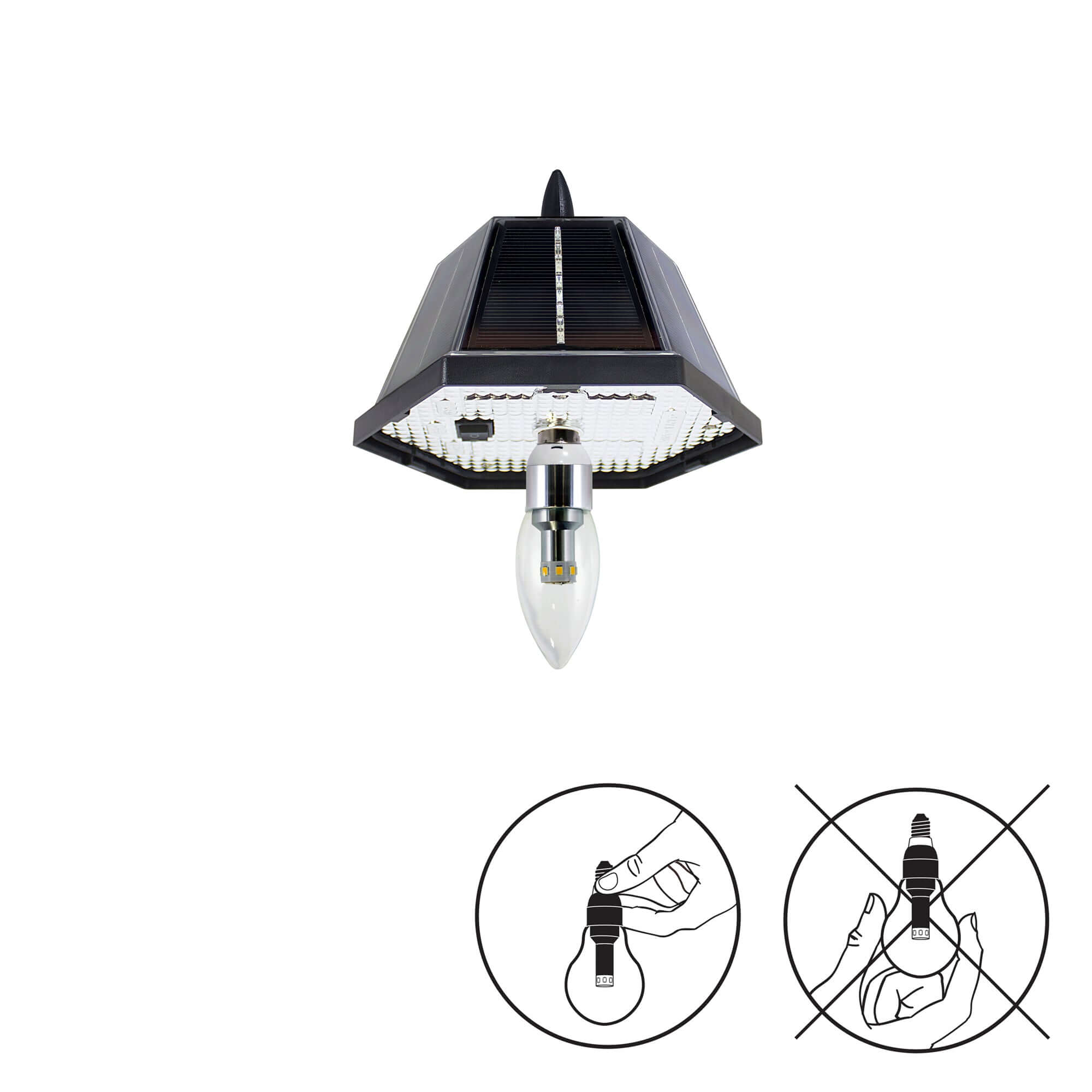 Hanging Solar Pathway Light | High & Low Mode