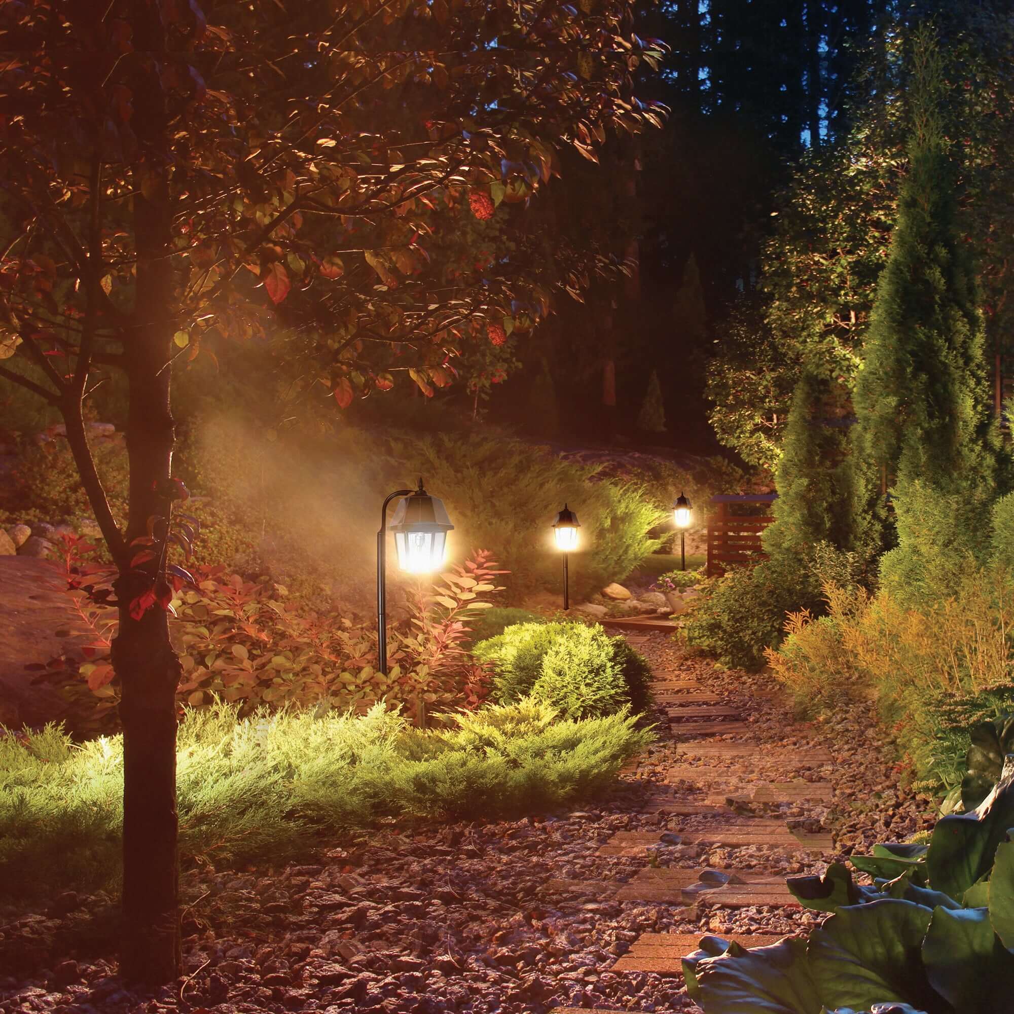 Hanging Solar Pathway Light | High & Low Mode