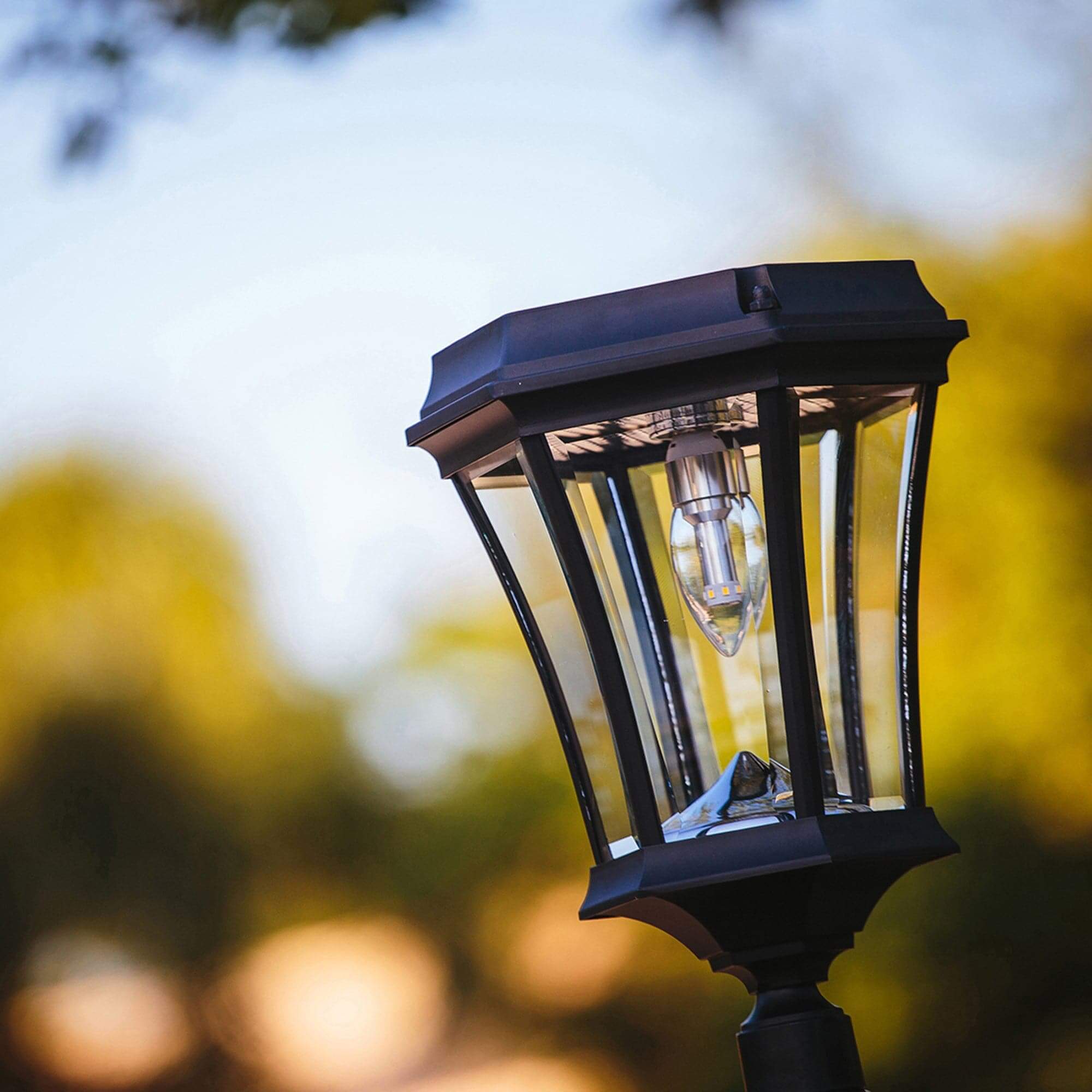 Victorian Bulb Solar Lamp - Mounts 3 ways