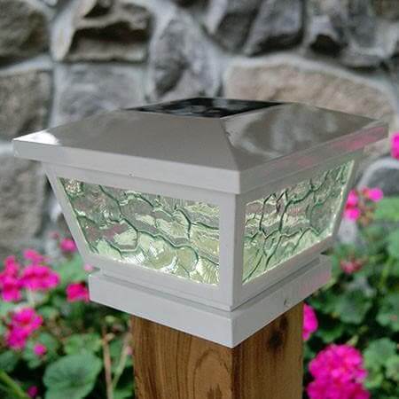 Fairmont Solar Cap Light White