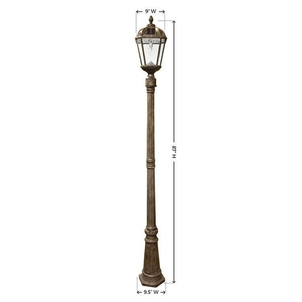 Royal Solar Powered Lamp Post Light