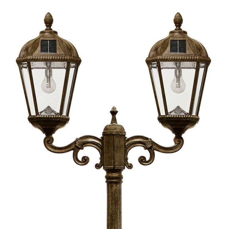 Outdoor Solar Store | Royal Solar Lamp Post - Double