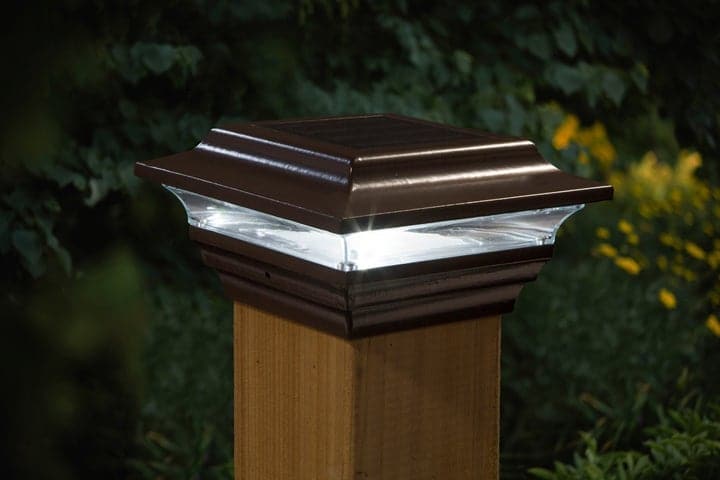 Imperial Solar Cap Light - Bronze