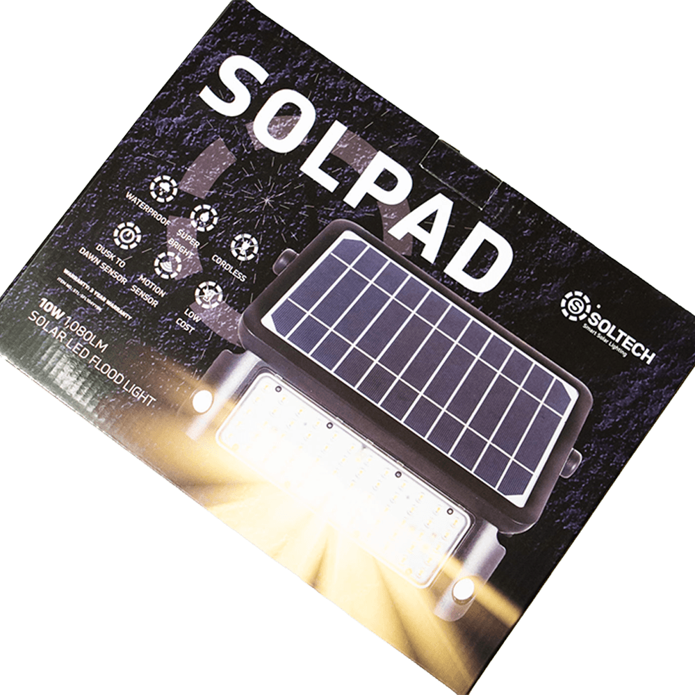 SOLPAD | Integrated Flood Light | 5W/10W Options