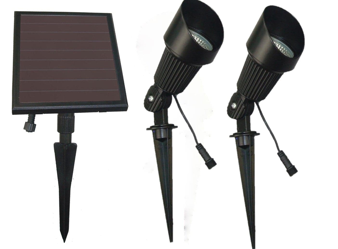 Professional | Double Solar Spot Light | Bright Or Warm White options